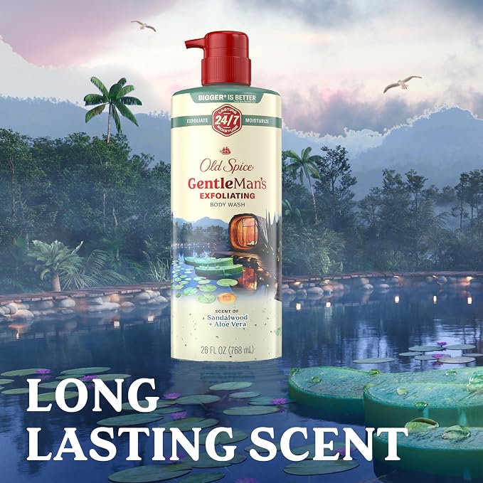Old Spice GentleMan's Exfoliating & Moisturizing Body Wash - Image 6