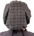 Sparkling EARTH Banded Bouffant Surgical Scrub Ponytail Working Caps and - Image 3