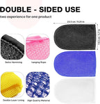 African Net Sponge Exfoliating Gloves - Image 5