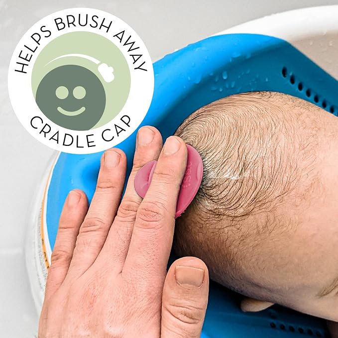 S&T INC. Exfoliating and Massaging Cradle Cap Bath Brushes - Image 2