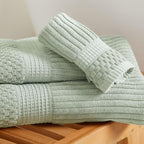 Springtree Home 100% Cotton Bath Towel Set | 6 Piece Set | Absorbent & - Image 7