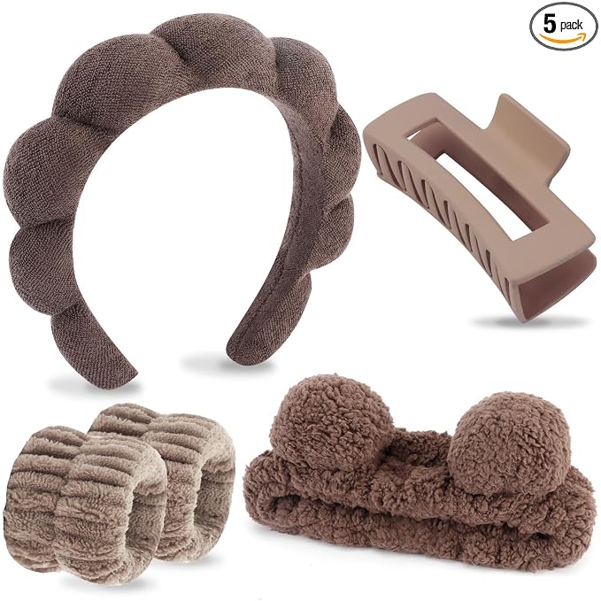 VELSCRUN Spa Headband, Makeup Face Wash Skincare Headbands, Stuff by VELSCRUN