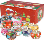 WPONSZU 16Pack Christmas Scented Candles, Candvent Calendar 2025, Gift Set - Image 7