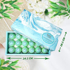 Bath Bomb Gift Sets for Men. 18 Therapeutic Spearmint Eucalyptus Bath Bombs for - Image 2