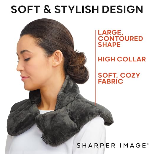 Sharper Image Heated Neck & Shoulder Wrap - Image 5