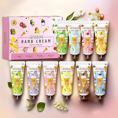 10 Pack Hand Cream Gift Set, Moisturizing Hand Lotion Travel Size, Gifts - Image 2