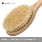 Hydrea London Dry Body Brush Long Handled Exfoliating Skin Brush - Image 3