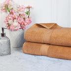 SUPERIOR Egyptian Cotton Pile Bath Sheet Set of 2, Ultra Soft Luxury Towels by SUPERIOR