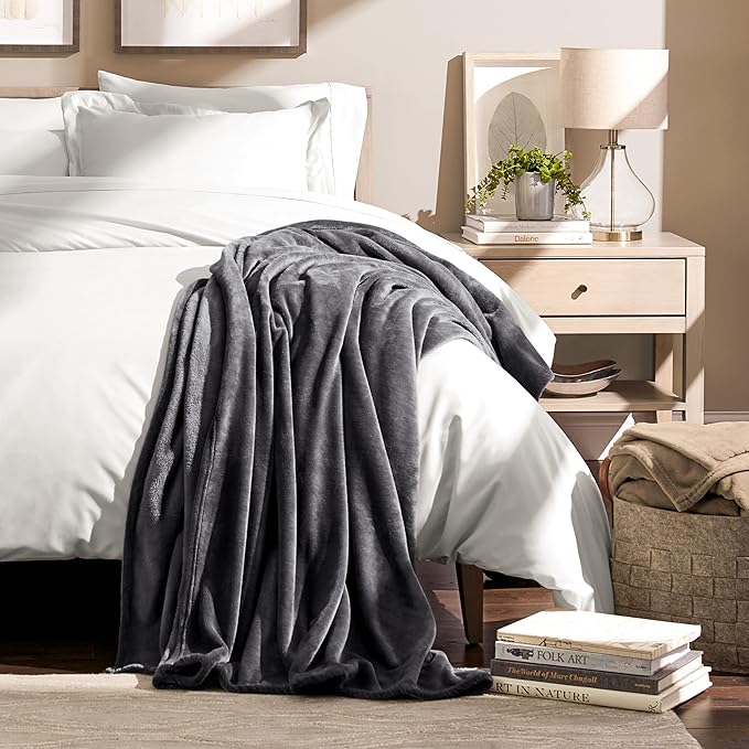Bare Home Fleece Blanket - Image 2