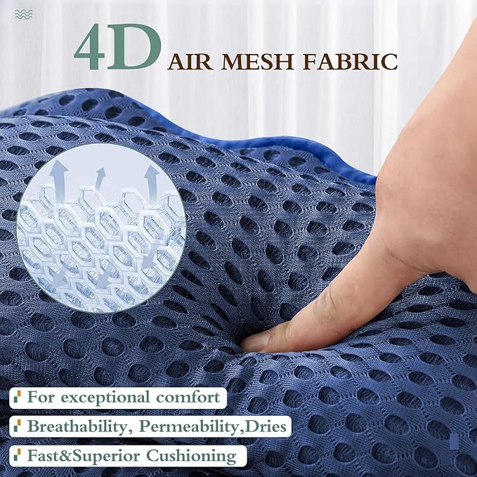 Bath Pillow RUVINCE Ergonomic Luxury Bathtub Pillow - Image 4