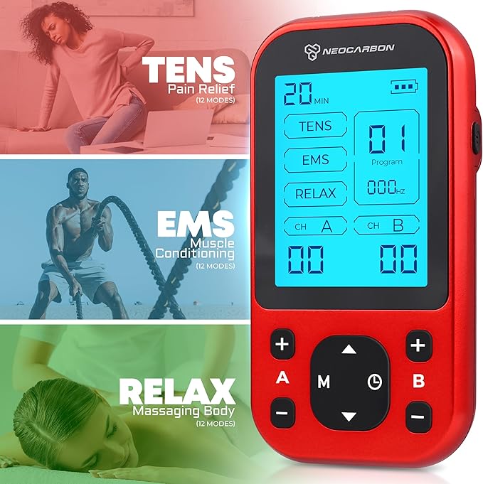 NEOCARBON TENS Unit Muscle Stimulator Pro - Image 3