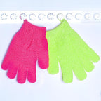 4 Pairs Bath Exfoliating Gloves Scrub, Double Sided Bath Mitts Scrubs - Image 6