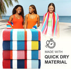 CASA COPENHAGEN Bora Bora Beach Towels Designed in Denmark Rough and Tough - Image 4