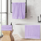 GLAMBURG Ultra Soft 4 Pack Oversized Bath Towel Set 27x54 inches, 100% Cotton - Image 5