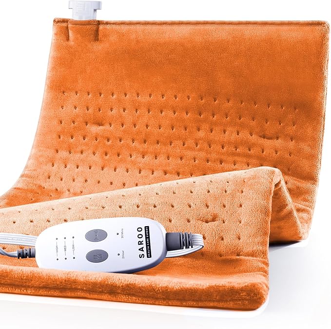 Massaging Weighted Heating Pad by SAROO