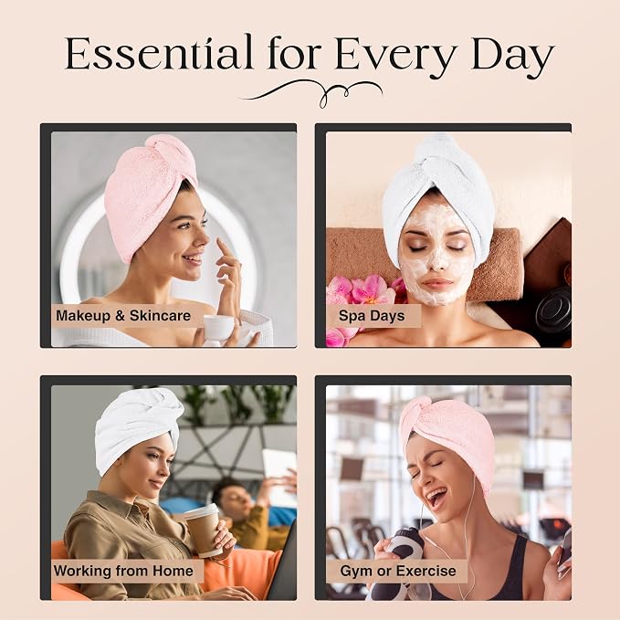 Lili&James Cotton Hair Towel Wrap - Image 7