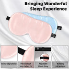 Silk Sleep Eye Mask for Kids, 100% Real Natural Pure Silk Sleeping Masks - Image 3