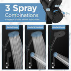 Dual Filtered Shower Heads Combo, High Pressure Rain Shower Head - Image 6