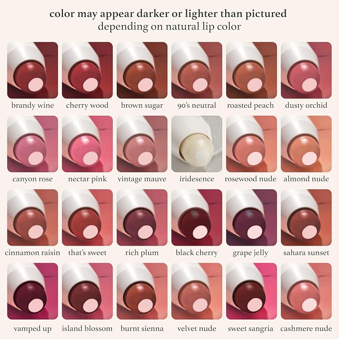 Julep It’s Balm Moisturizing Lip Color Trio – Brandy Wine, Almond Nude – - Image 10