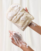Premium Exfoliating Loofah Gloves – Natural Egyptian Loufa Sponge Body Scrubber - Image 3