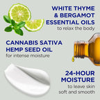 Dr Teal's Body Lotion, Cannabis Sativa Hemp Seed Oil & Essential Oils, 18 fl oz - Image 2