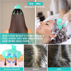 URTHEONE Hair Scalp Massager Shampoo Brush, Soft Silicone Hair Brush - Image 4