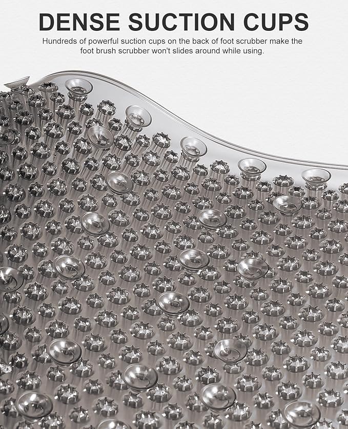 OTHWAY Non Slip Grassy Bathtub Mat : 25.6X13.4 inches Sturdy But Soft Bath - Image 3
