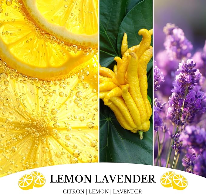 Lemon Lavender Candles, Lemon Lavender Scented Candle, Mother's Day Candle Gifts - Image 6