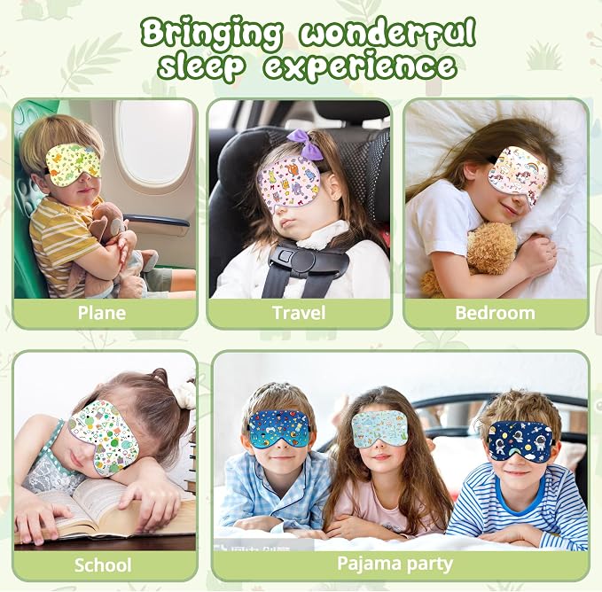 Kids Sleep Mask Eye Cover: 100% Real Natural Pure Silk Eye Mask - Image 7