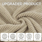 VOOVA & MOVAS Tan Bath Towels - Image 2