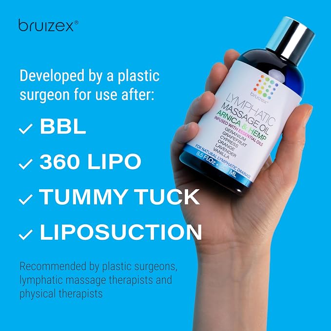 Bruizex Lymphatic Drainage Massage Oil - Image 3