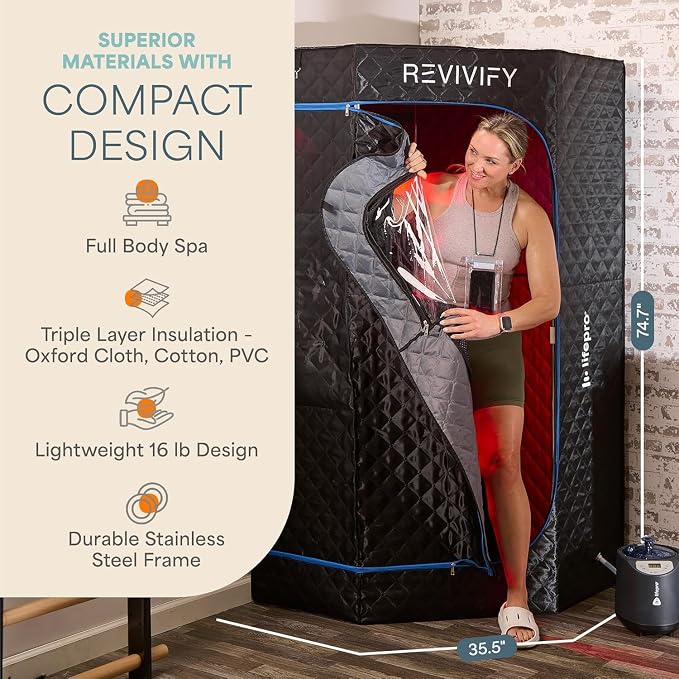 LifePro Revivify Deluxe Sauna - Image 3