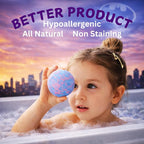 EvolutionUSA 6 Purple Epic Superhero Bath Bombs - Image 4
