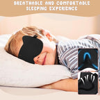 Kids Sleep Mask Eye Mask: 3D Contoured Cup Sleeping Masks, Blindfold - Image 5