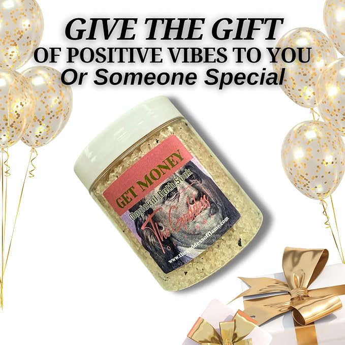 Get Money Bath Salts – Dead Sea Salt Bath Soak - Image 5