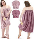 Xtinmee 2 Sets Plus Size Womens Wrap Towel by Xtinmee