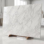 YKAJO Oval Real Marble Tray for Bathroom Kitchen Counter Stone Decorative - Image 10
