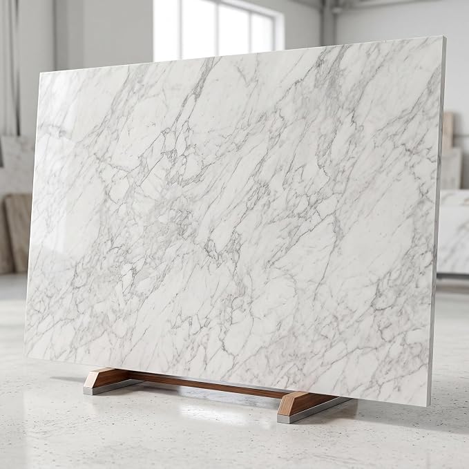 YKAJO Oval Real Marble Tray for Bathroom Kitchen Counter Stone Decorative - Image 10