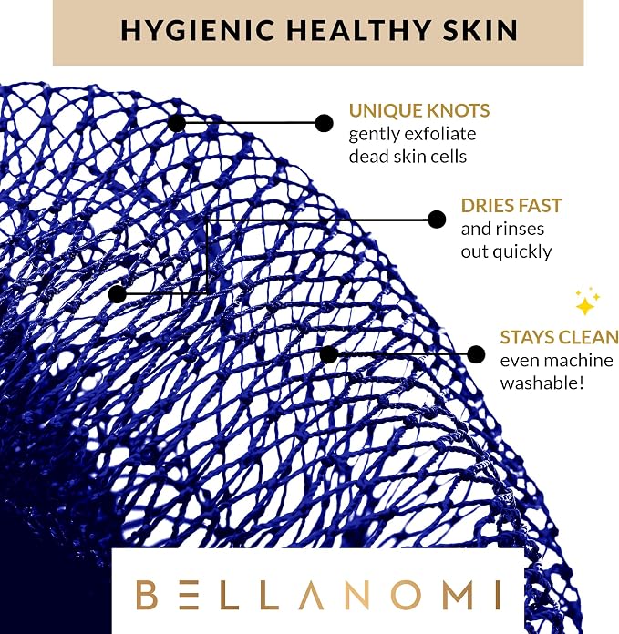 Bellanomi African Exfoliating Net Sponge Authentic Ethically Sourced from - Image 6