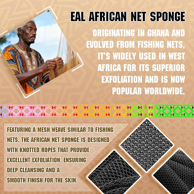 Authentic African Net Sponge - Image 3