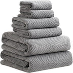 Extra Large Bath Towels Set for Bathroom 30x60 Inches Super Soft Light Weight by HVMSTOWELS