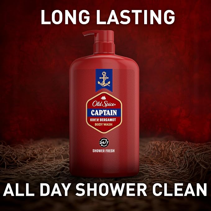 Old Spice Refreshing Body Wash for Men, 3X Defense, 24/7 Shower Fresh - Image 6