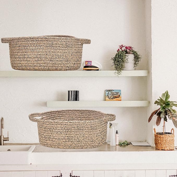 ABenkle Small Basket with Handles - Image 6