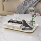 Weenson Bathroom Vanity Tray for Makeup Jewelry Candle Perfume Decor Toilet Tank - Image 5