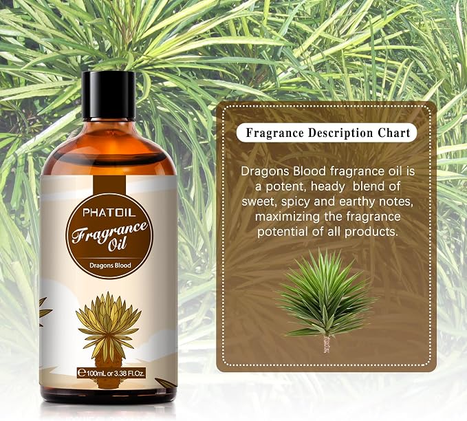 PHATOIL 3.38FL.OZ Dragons Blood Fragrance Oils - Image 3