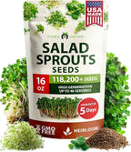 HOME GROWN Premium Sprouting Seeds Mix by HOMEGROWN