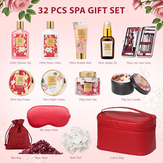 Mothers Day Gifts for Mom, Gifts for Women, Spa Gift Set for Women - Image 3