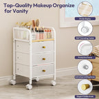 SWTYMIKI Rolling Makeup Organizer Cart - Image 8