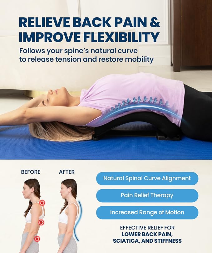Everlasting Comfort Lumbar Support Board Back Stretcher - Image 2