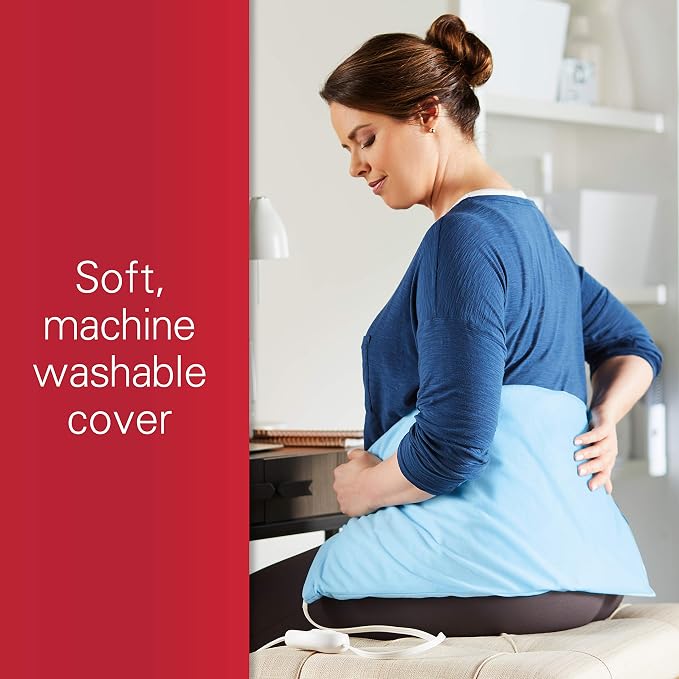 Sunbeam XL Heating Pad for Back Neck and Shoulder Pain Relief - Image 5